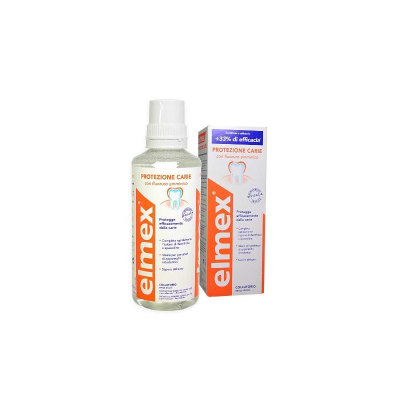 ELMEX PROTEZIONE CARIE COLLUTORIO FLUORURO AMMINICO 400 ML