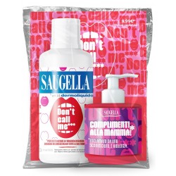 SAUGELLA BUNDLE DERMOLIQUIDO DONT CALL ME 1 SAUGELLA DERMOLIQUIDO 500 ML CON ETICHETTA EDIZIONE LIMITATA + 1 MINISIZE SAMPLE C