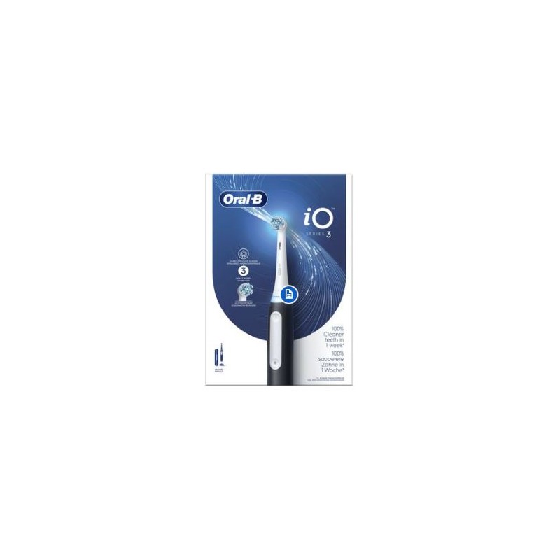 ORALB IO3S BLACK SPAZZOLINO ELETTRICO