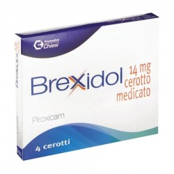 BREXIDOL - 4 cerotti medicati 14 mg