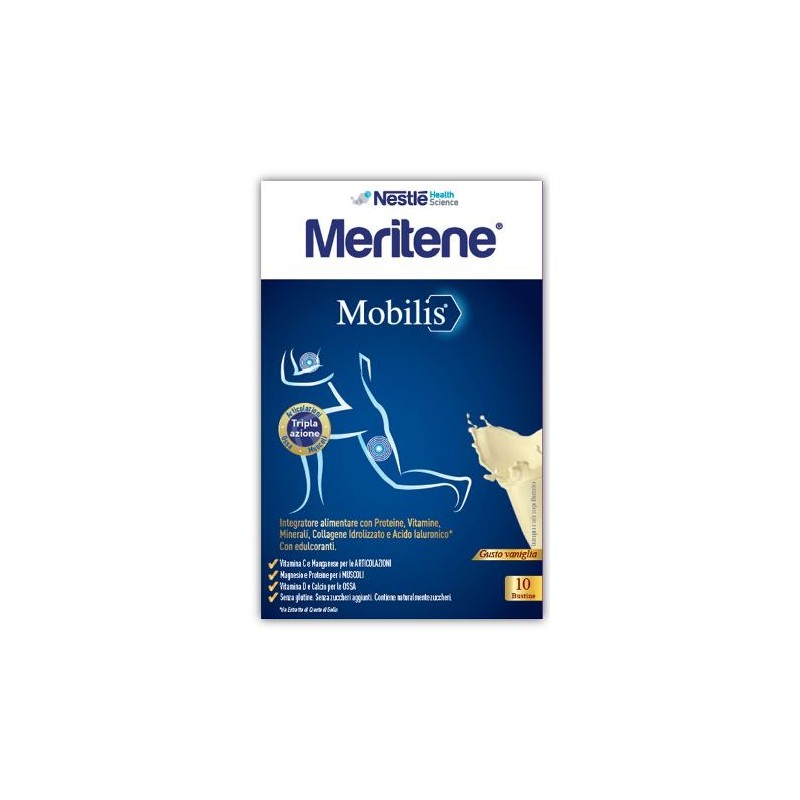 MERITENE MOBILIS GUSTO VANIGLIA 10 BUSTINE DA 21 G