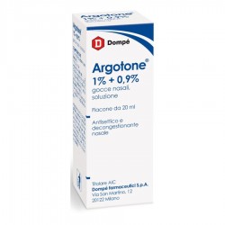 ARGOTONE - gtt rinol 20 ml 1% + 0,9%