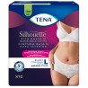 PANNOLONE A MUTANDINA ASSORBENTE TENA SILHOUETTE PLUS WHITELARGE 10 PEZZI