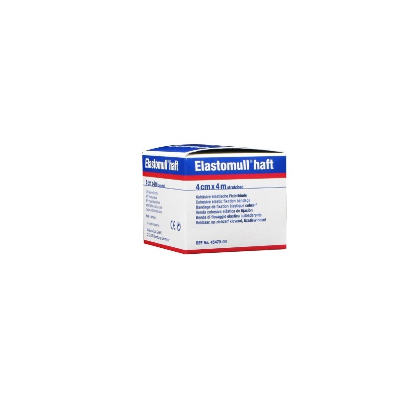 BENDA ELASTICA AUTOADESIVA ELASTOMULL HAFT COMPRESSIONE FORTE 4X400 CM