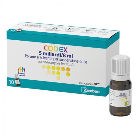 CODEX - orale sosp 10 flaconcini 5 mld 8 ml
