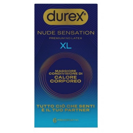 PRESERVATIVO DUREX NUDE SENSATION XL 6 PEZZI
