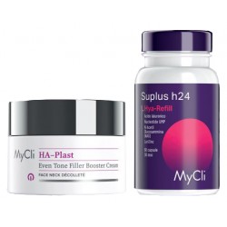 MYCLI COFANETTO OCCHI & LABBRA 1 MYCLI HA PLAST OCCHI 15 ML+ 1 MYCLI HA PLAST LABBRA 5 ML