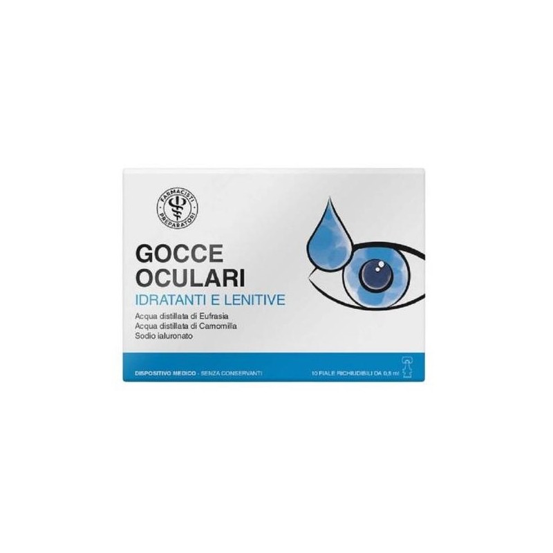 LFP GOCCE OCULARI STERILI A BASE DI IPROMELLOSA E SODIO IALURONATO POLIDOSE SENZA CONSERVANTI DA 10 ML