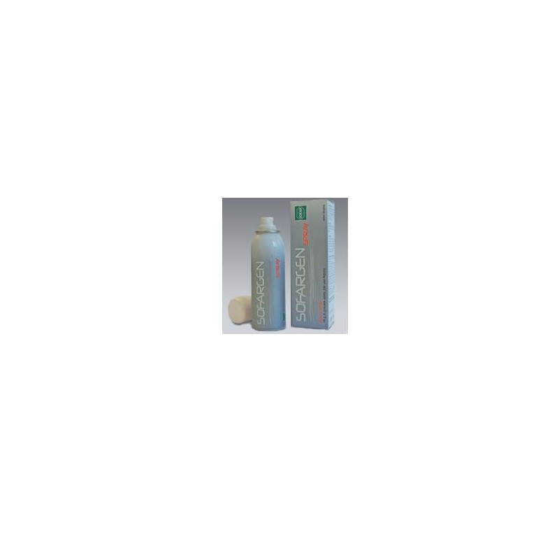 MEDICAZIONE IN POLVERE SPRAY CON CAOLINO E ARGENTO SULFADIAZINA 1% SOFARGEN SPRAY 10 G BOMBOLETTA PRESSURIZZATA 125 ML