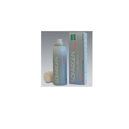 MEDICAZIONE IN POLVERE SPRAY CON CAOLINO E ARGENTO SULFADIAZINA 1% SOFARGEN SPRAY 10 G BOMBOLETTA PRESSURIZZATA 125 ML