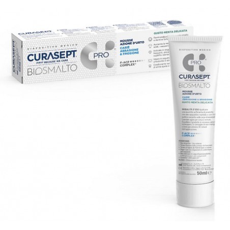 CURASEPT BIOSMALTO MOUSSE CARIE MENTA 50 ML