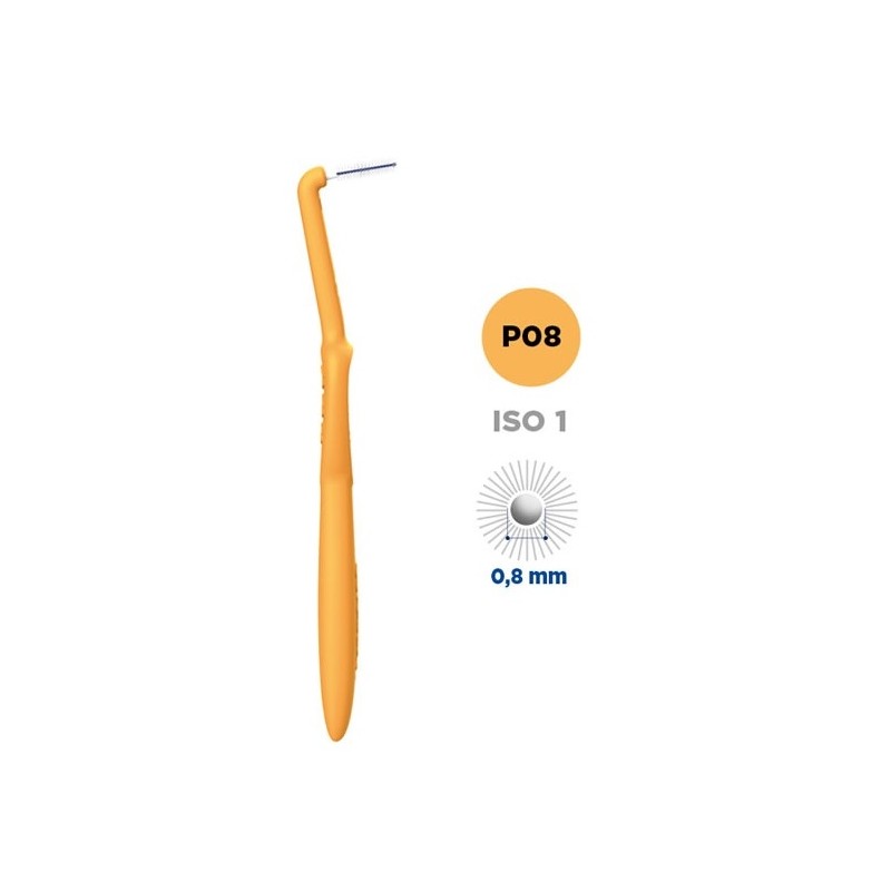 CURASEPT PROXI ANGLE P08 ARANTIO CHIARO/TANGERINO 5 PEZZI