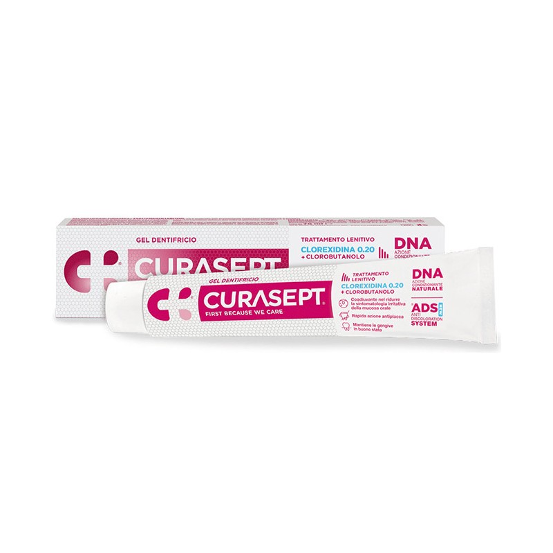 CURASEPT GEL DENTIFRICIO ADS DNA TRATTAMENTO LENITIVO 75 ML