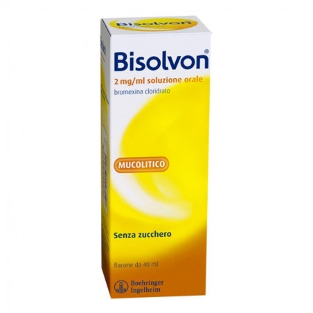 BISOLVON - orale soluz 40 ml 2 mg/ml