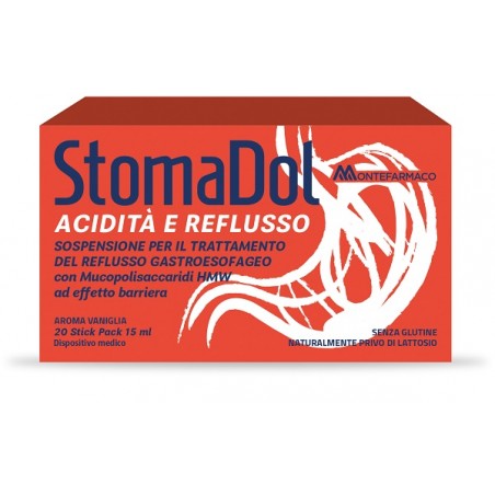 STOMADOL ACIDITA REFLUSSO 20 STICK PACK DA 15 ML
