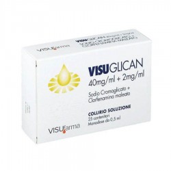VISUGLICAN - collirio 25 monod 40 mg/ml + 2 mg/ml