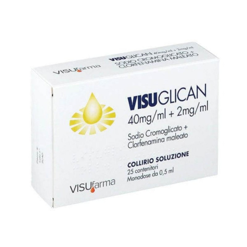 VISUGLICAN - collirio 25 monod 40 mg/ml + 2 mg/ml