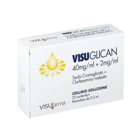 VISUGLICAN - collirio 25 monod 40 mg/ml + 2 mg/ml