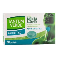 TANTUM VERDEGOL ANTISETTICO - 20 pastiglie gusto limone e miele 0,6 mg + 1,20 mg