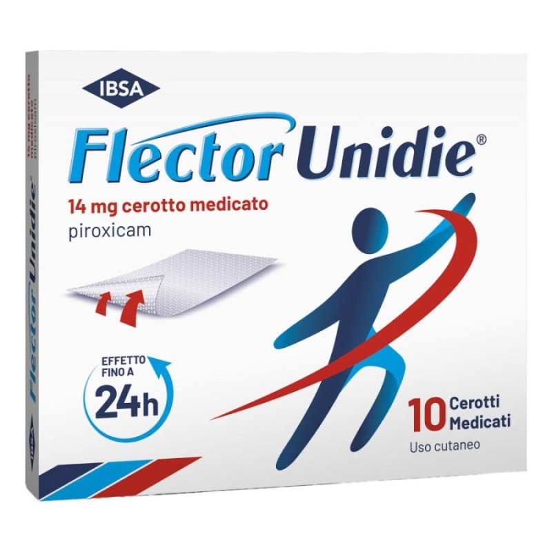 FLECTOR UNIDIE - 10 cerotti medicati 14 mg