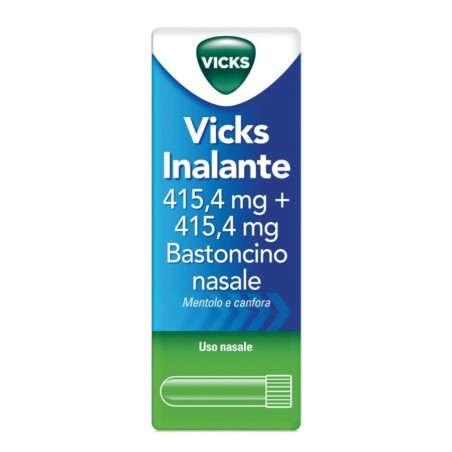 VICKS INALANTE - rinol 1 bastoncino nasale 415,4 mg + 415,4 mg