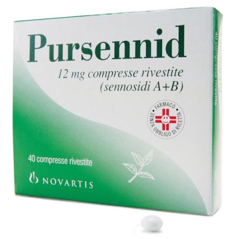 PURSENNID - 40 cpr riv 12 mg