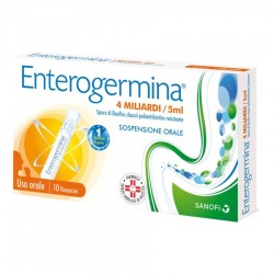ENTEROGERMINA - orale sosp 10 flaconcini 4 mld 5 ml