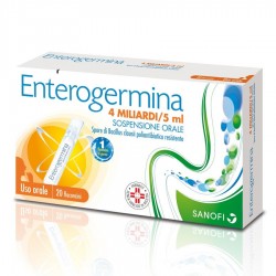 ENTEROGERMINA - orale sosp 20 flaconcini 4 mld 5 ml