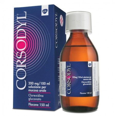 CORSODYL - collut 150 ml 200 mg/100 ml