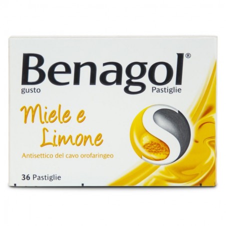 BENAGOL - 36 pastiglie 0,6 mg + 1,2 mg miele limone