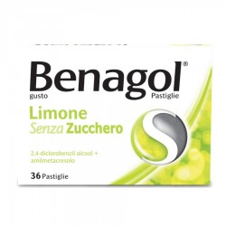 BENAGOL - 36 pastiglie limone senza zucchero
