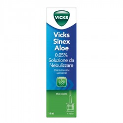 VICKS SINEX ALOE - soluz nebul 15 ml 0,05%