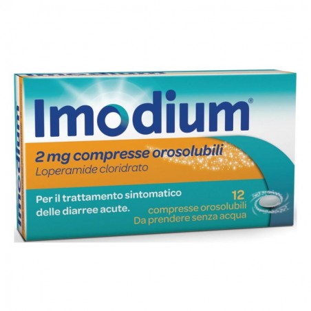 IMODIUM - 12 cpr orosolubili 2 mg