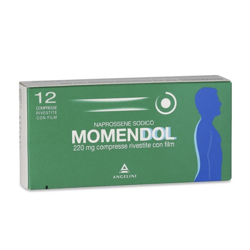 MOMENDOL - 12 cpr riv 220 mg