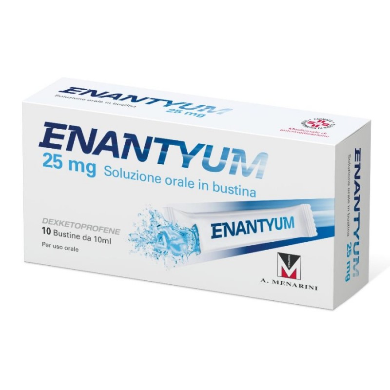 ENANTYUM - orale soluz 10 bust monod 25 mg 10 ml