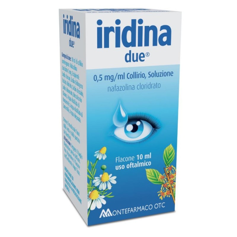 IRIDINA DUE - collirio 10 ml 0,5 mg/ml