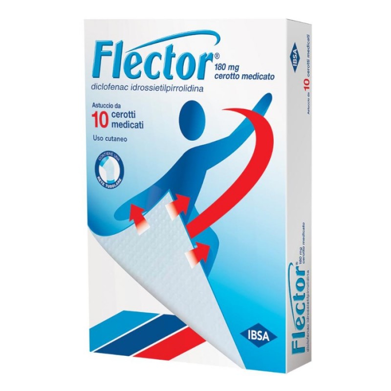 FLECTOR - 10 cerotti medicati 180 mg