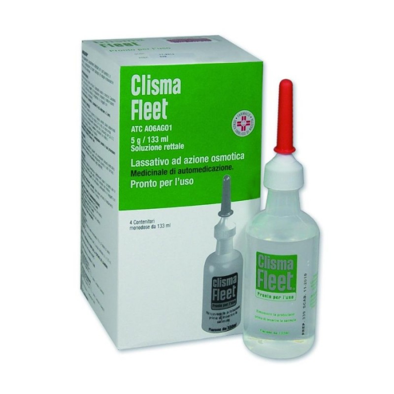 CLISMA FLEET PRONTO USO - 4 clismi 5 g 133 ml soluz rettale