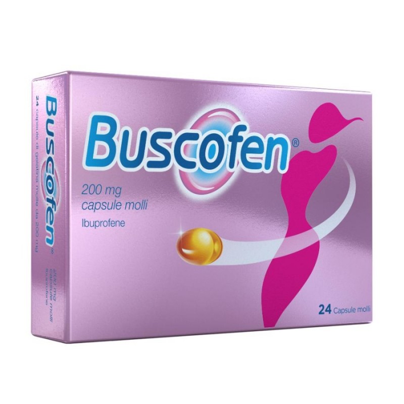 BUSCOFEN - 24 cps molli 200 mg