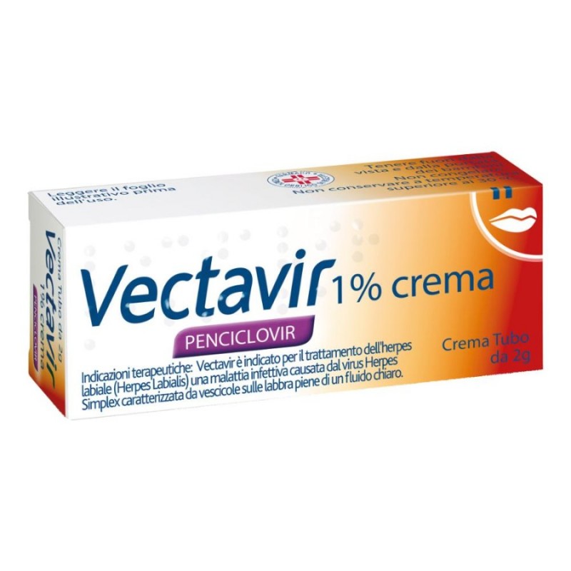 VECTAVIR - crema derm 2 g 1%