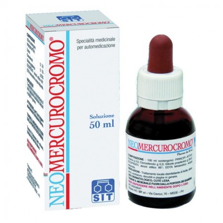 NEOMERCUROCROMO - soluz cutanea 50 ml