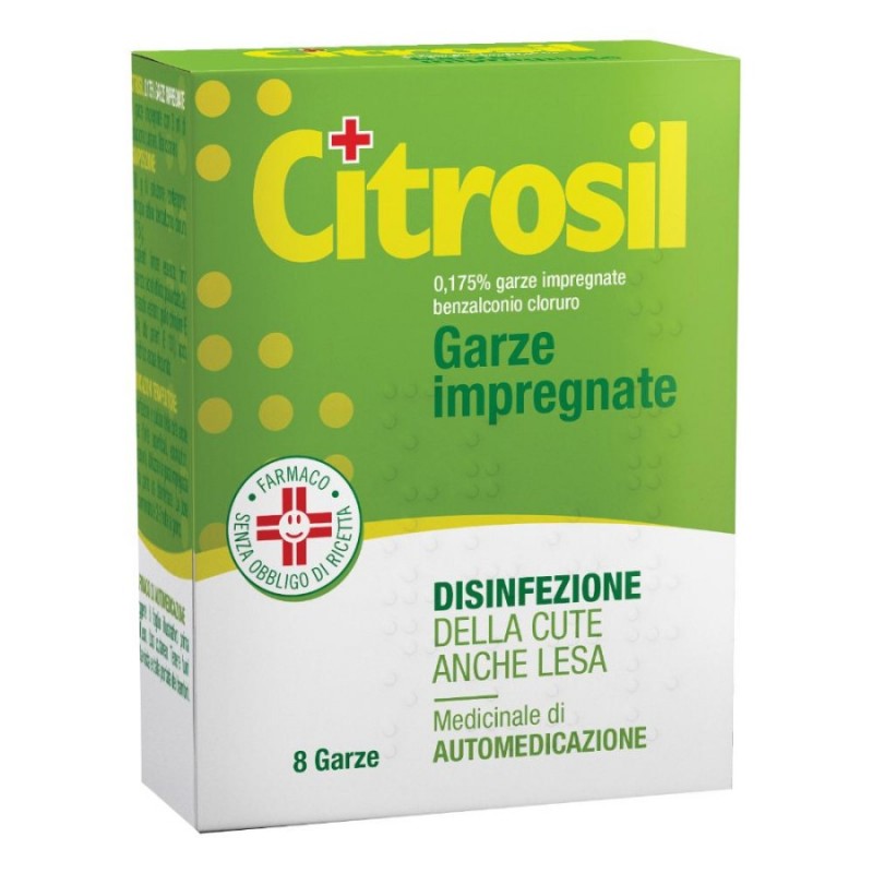 CITROSIL - soluz cutanea 8 garze 0,175%