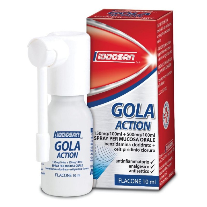GOLA ACTION - spray mucosa orale 0,15% + 0,5%