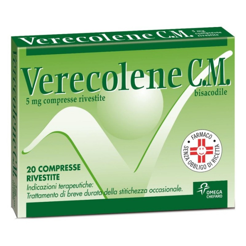 VERECOLENE CM - 20 cpr riv 5 mg