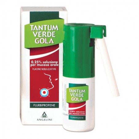 TANTUM VERDE GOLA - spray mucosa orale 15 ml 250 mg/100 ml
