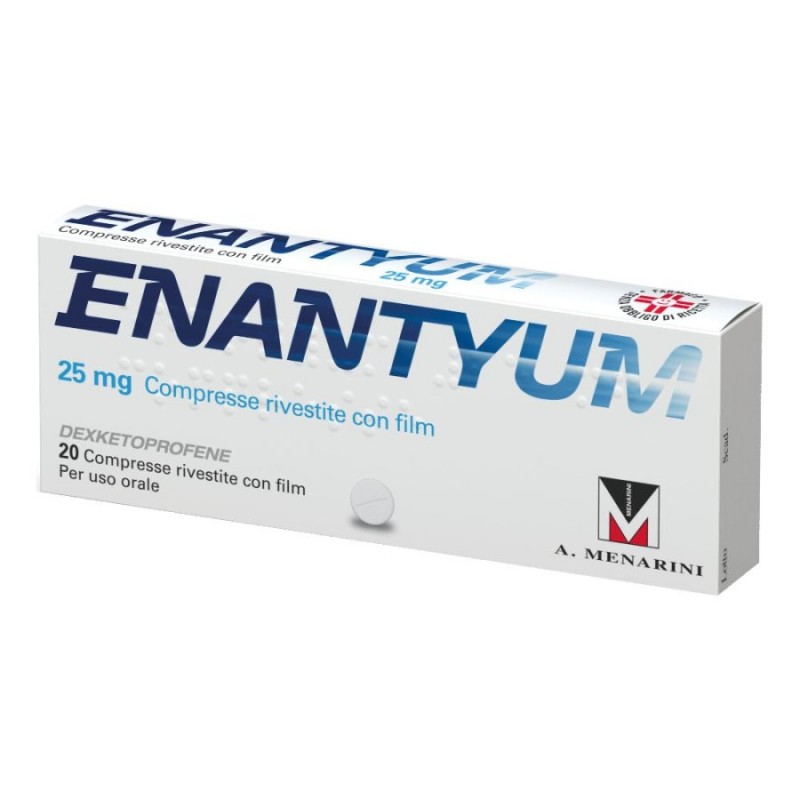 ENANTYUM - 20 cpr riv 25 mg