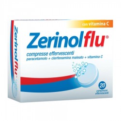 ZERINOLFLU - 20 cpr eff 300 mg + 2 mg + 280 mg