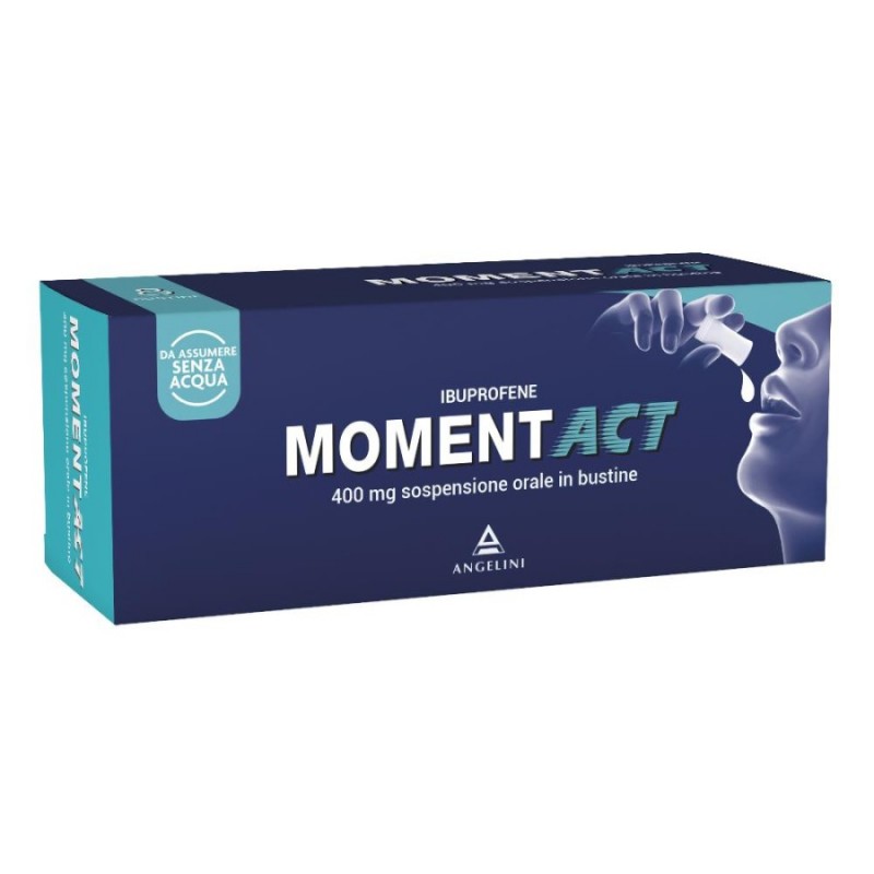 MOMENTACT - orale sosp 8 bust 400 mg