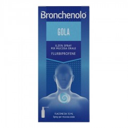 BRONCHENOLO GOLA - spray mucosa orale 15 ml 0,25%