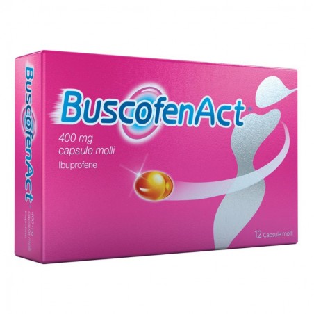 BUSCOFENACT - 12 cps molli 400 mg